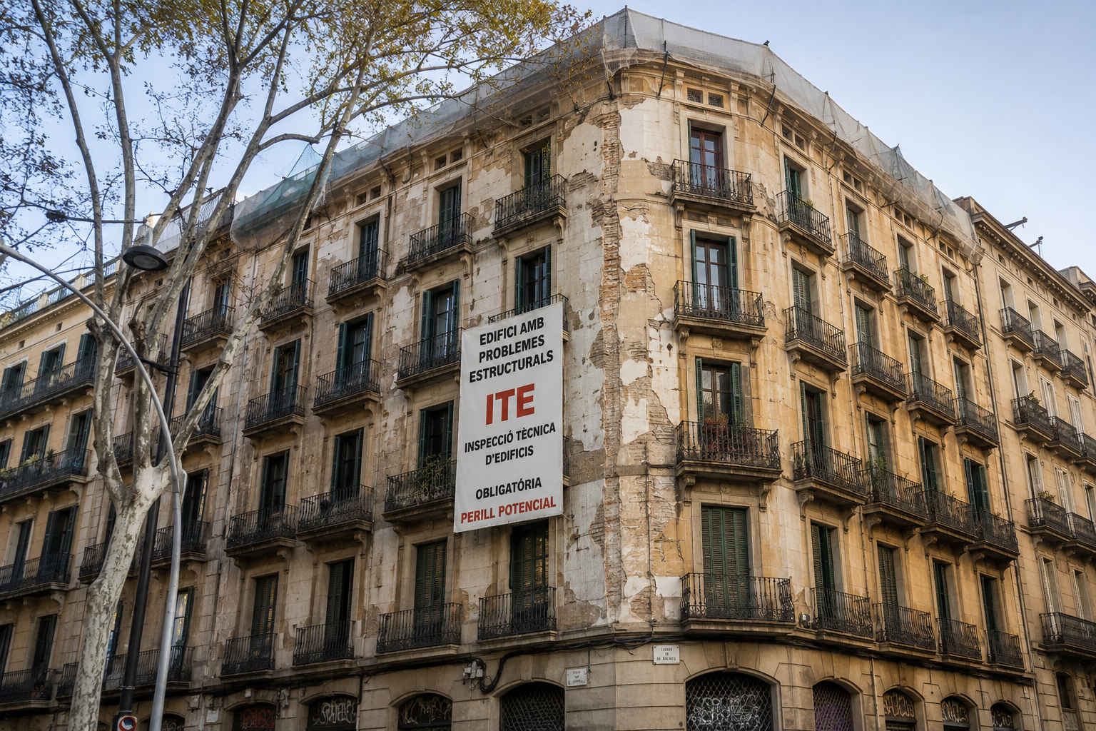 Almost half of inspected buildings in Catalonia have serious deficiencies: what does this mean for your community?