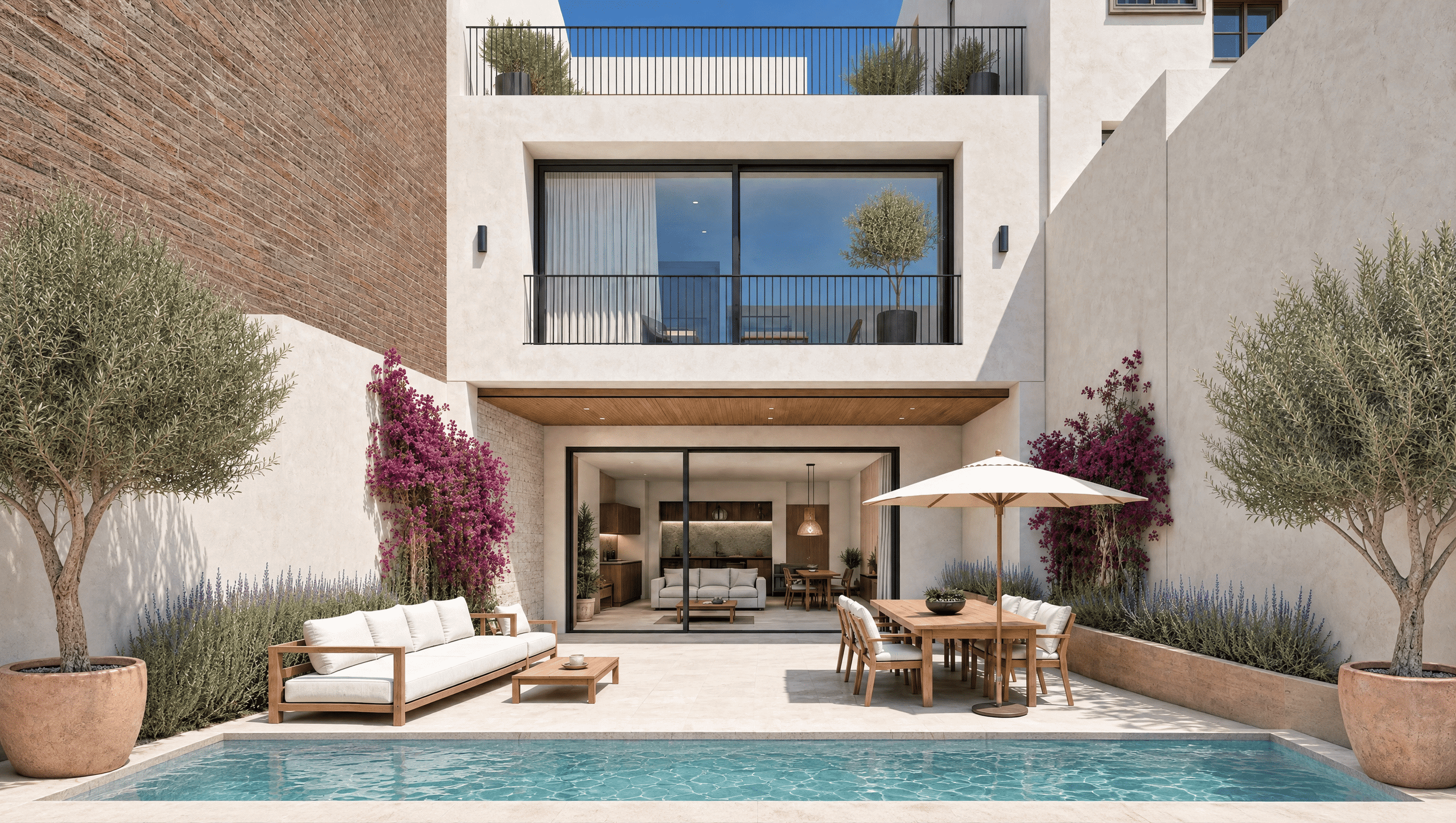 Casa para construir en calle juan guell ( opción piscina y parquing)